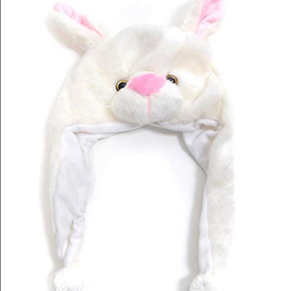 Bunny fuzzy critters caps hat